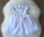 Vestido branco Batizado e daminha - comprar online