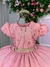 Vestido festa infantil rose - Encantada Kids
