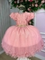 Vestido festa infantil rose na internet
