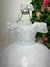 Vestido infatil daminha branco longo na internet