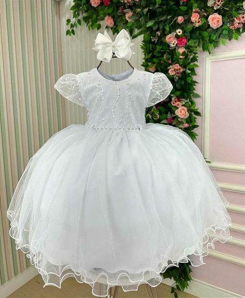 Vestido batizado infantil - comprar online