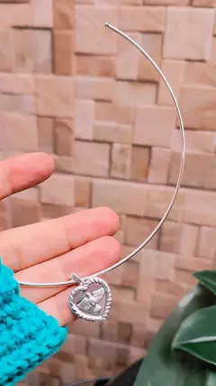 Colar Aro com Relicário
