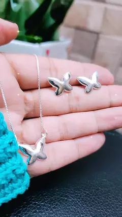Conjunto Borboleta Lisa