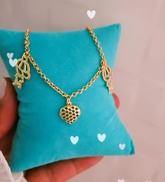 Pulseira 2 Meninos e Coração