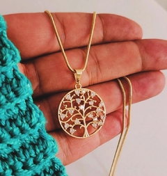 Colar Arvore da Vida Mandala