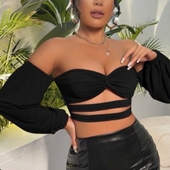 Cropped Jéssica - Preto