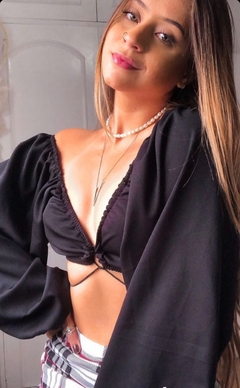 Cropped Lara - Preto