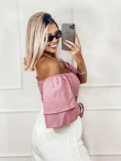 Cropped Happy - comprar online