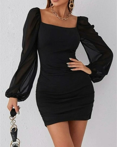 Vestido Grey sem Brilho