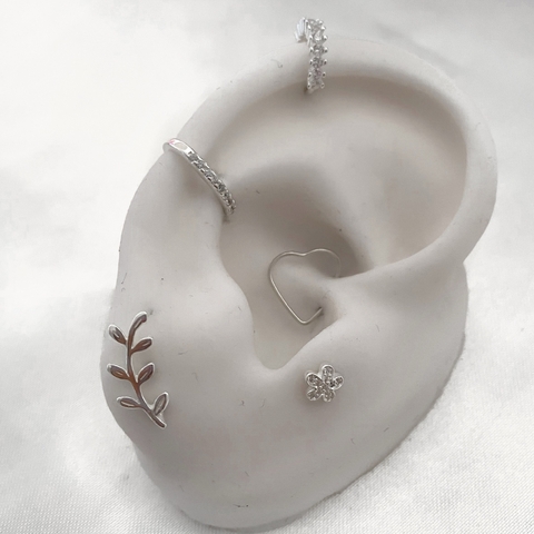 PIERCING ARGOLINHA CORAÇÃO