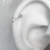 PIERCING HÉLIX PONTINHO DE LUZ COM CORRENTE DUPLA - comprar online