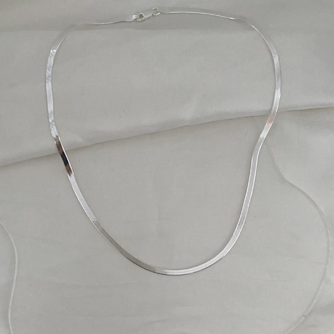 CHOKER CORRENTE LAMINADA - comprar online