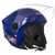 Capacete aberto Liberty Three New Azul Com Viseira Pro Tork