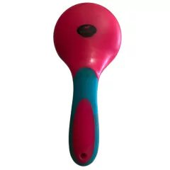 Escova Para Crina Boots Horse Redonda Rosa/Azul 12215 - comprar online