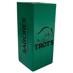Copo Trot's Color Quadrado Verde Piscina CTT053 - comprar online