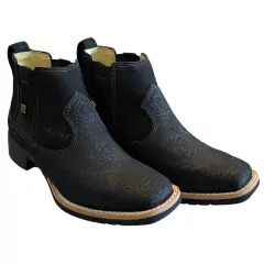 Bota Feminina Texana Zebu BQ/CC Preta 71050NB01