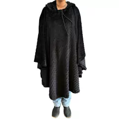 Poncho Preto Bolinha PC203.22 - Barcelos Country