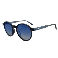 Óculos Solar TXC Redondo Azul Tartarugado OC8 - comprar online
