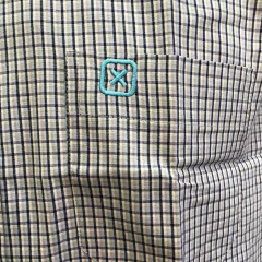 Camisa Masculina TXC MC Custom Xadrez Tons De Azul 2956C - comprar online