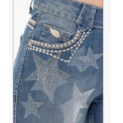 Calça Feminina Zenz Silver Spur 1505Z - Barcelos Country