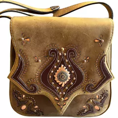 Bolsa Goyazes Ocre B2203-5 - comprar online
