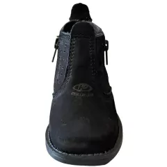 Bota Infantil Perdigão Ziper Nobuck Preto P0057.1 - comprar online
