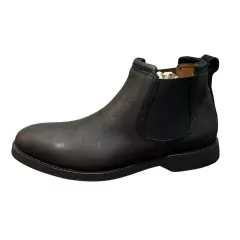 Bota Anatomic Gel Vintage Preto Sola Polo Dinite Preta AG5011 - Barcelos Country