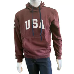 Moletom Masculino TXC Custom ML Bordado Bordo 3285