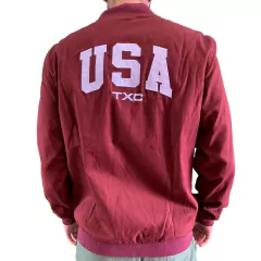 Jaqueta Masculina TXC Custom ML Bomber Bordo 7122 - comprar online