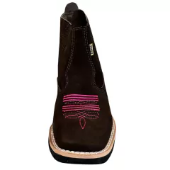Bota F1000 BQ Nobuck Café/Rosa 096.01 na internet