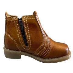 Botina Infantil F1000 Ziper Látego Whisky 1003.4 - loja online