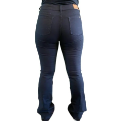 Calça Feminina Tassa Boot Cut Preta 4820 na internet