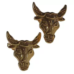 Brinco Divino Country Touro Dourado BR217
