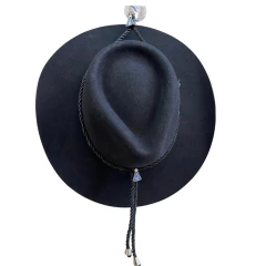 Suporte De Chápeu Em Corda Preto Nossa Senhora SP024 - comprar online