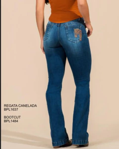 Calça Feminina Buphallos Boot Cut BPL1484 - comprar online