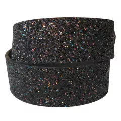 Cinto Paul Western Couro Gliter Preto 466.1 - comprar online