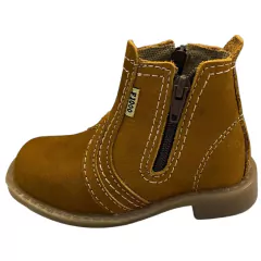 Botina Infantil F1000 Ziper Nobuck Castor 1003.2 - Barcelos Country