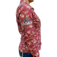 Camisete Radade ML Print Ram Rosa/Bege RDA21 - comprar online