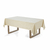 Toalha de mesa Retangular Karsten 6 lugares Jacquard Arbela Natural