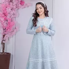 Conjunto Evangélico Tweed com renda Gripir - comprar online
