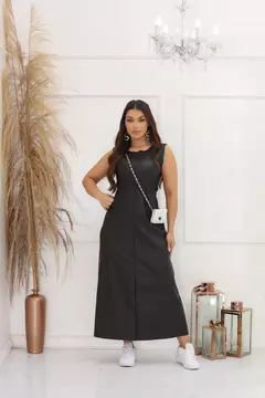 Imagem do Vestido Elegante Regata Marandola Moda