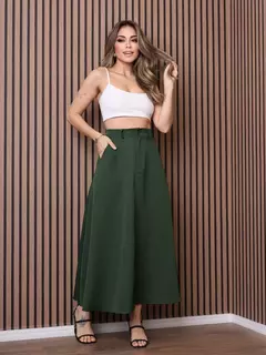 SAIA LONGA GODE DE ALAFAIATARIA MODA FEMININA na internet