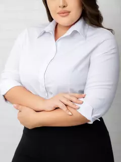 Camisa Meia Manga Lisa Básica Slim|Moda Evangélica|Blusa Feminina|PLUS SIZE|SO - comprar online
