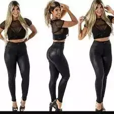 Calça Cirrê Legging Escama Cintura Alta Hot Pant na internet
