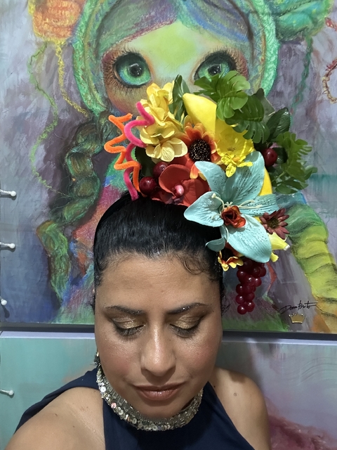 Tiara Carmem Miranda 1 - Peça Única