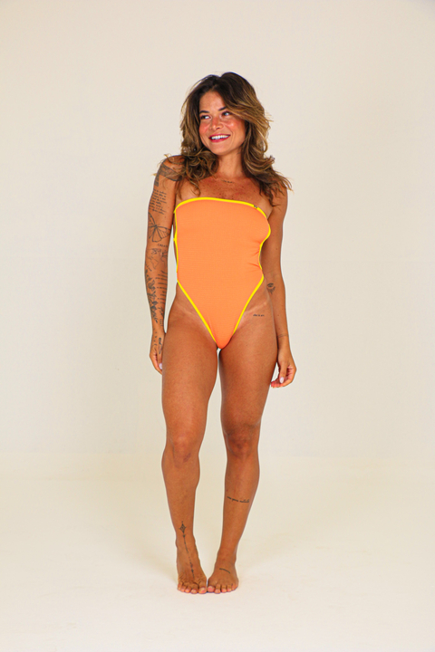 Boddy Frente Unica Laranja