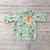 Remera Flores Aqua (UV 50+) manga corta