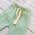 Babucha de Frisa Recortes Aqua - comprar online