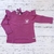 Remera corazón Fucsia