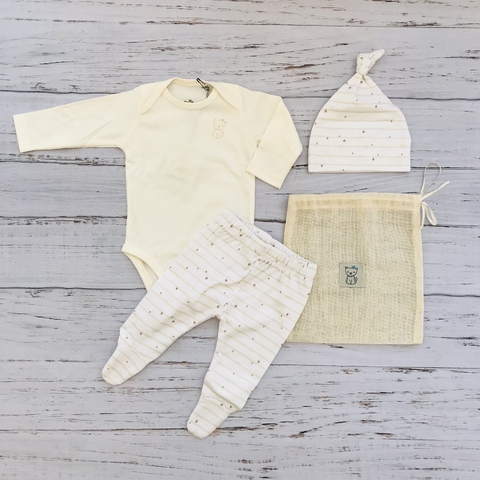 Set de Nacimiento Raya Beige